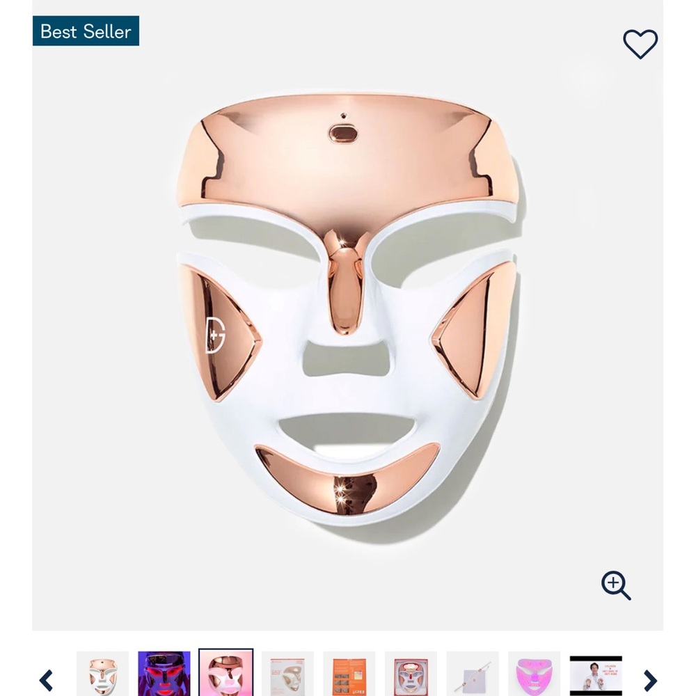 Rose Gold LED Face Mask